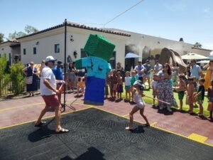 kids birthday house party piñata