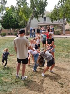 kids' limbo @ park