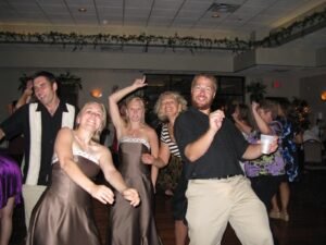 family dance photo
